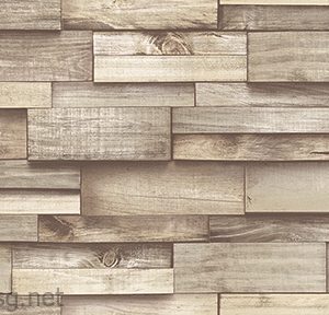Giấy Dán Tường Hàn Quốc 3D Giả Gỗ MS: 40111-1